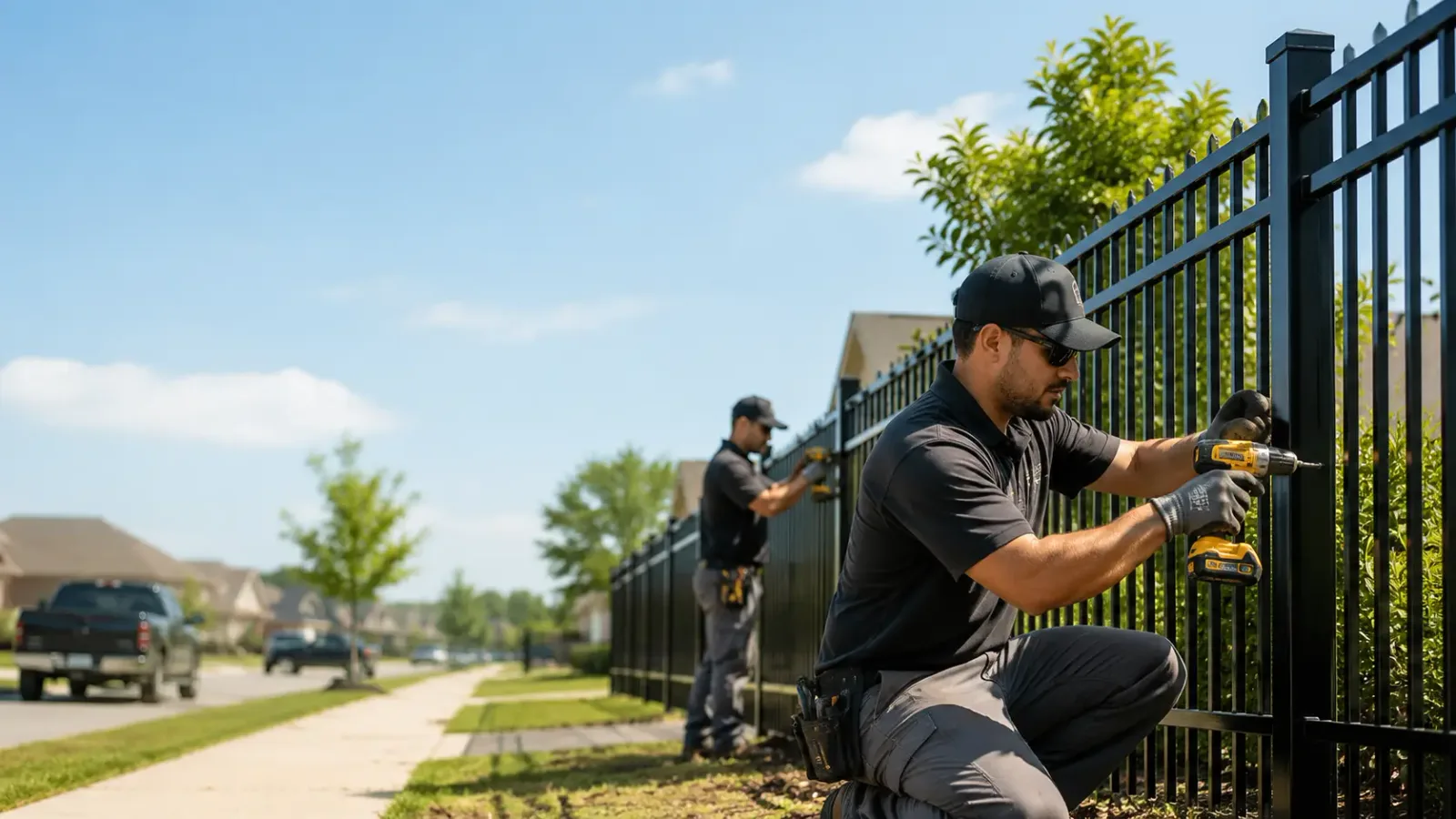 Metal Fence Installation in Westpoint, TN